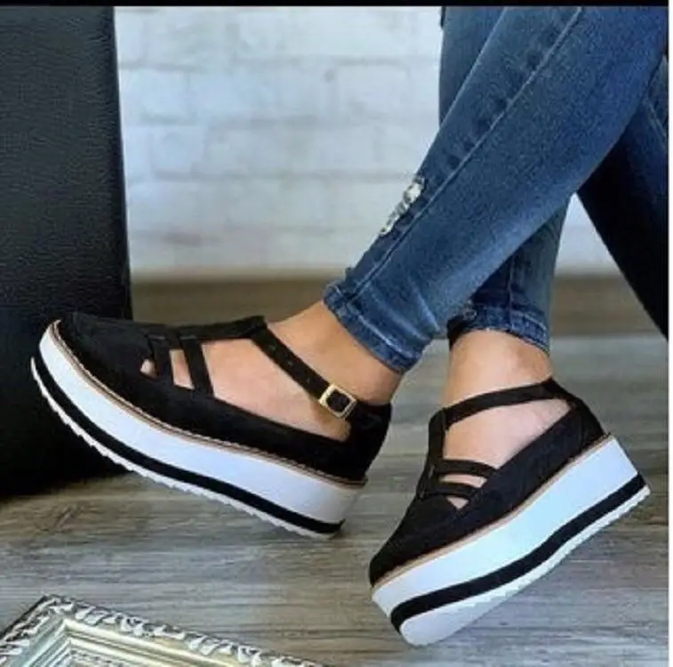 

Plus sizes summer women's shoes women sandals summer new platform shoes, As pictures