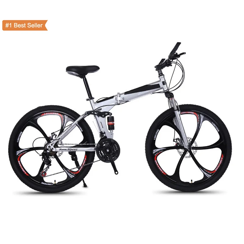 

Istaride Folding Bike 20 24 26 27.5 Inch 27 Speed Portable Light Cycling Adult Kids Students Mountain Bicycle Men And Women Mtb, Customized