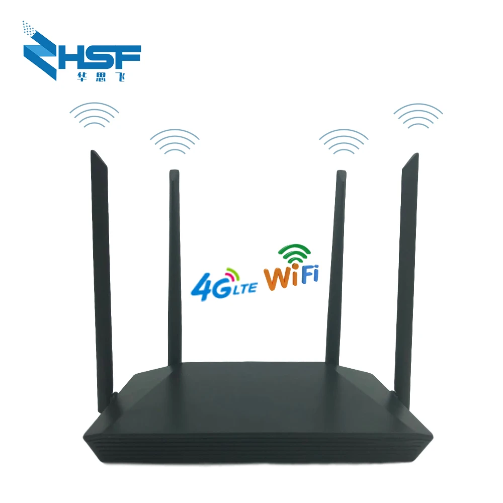 

HUASIFEI 4G Lte Router Poe 300 Mbps Router SIM Card Tp Link 4G Wifi Router Wireless