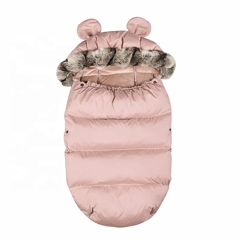 

snoozzz 2021 winter pink babies stroller sleeping bag for baby girl