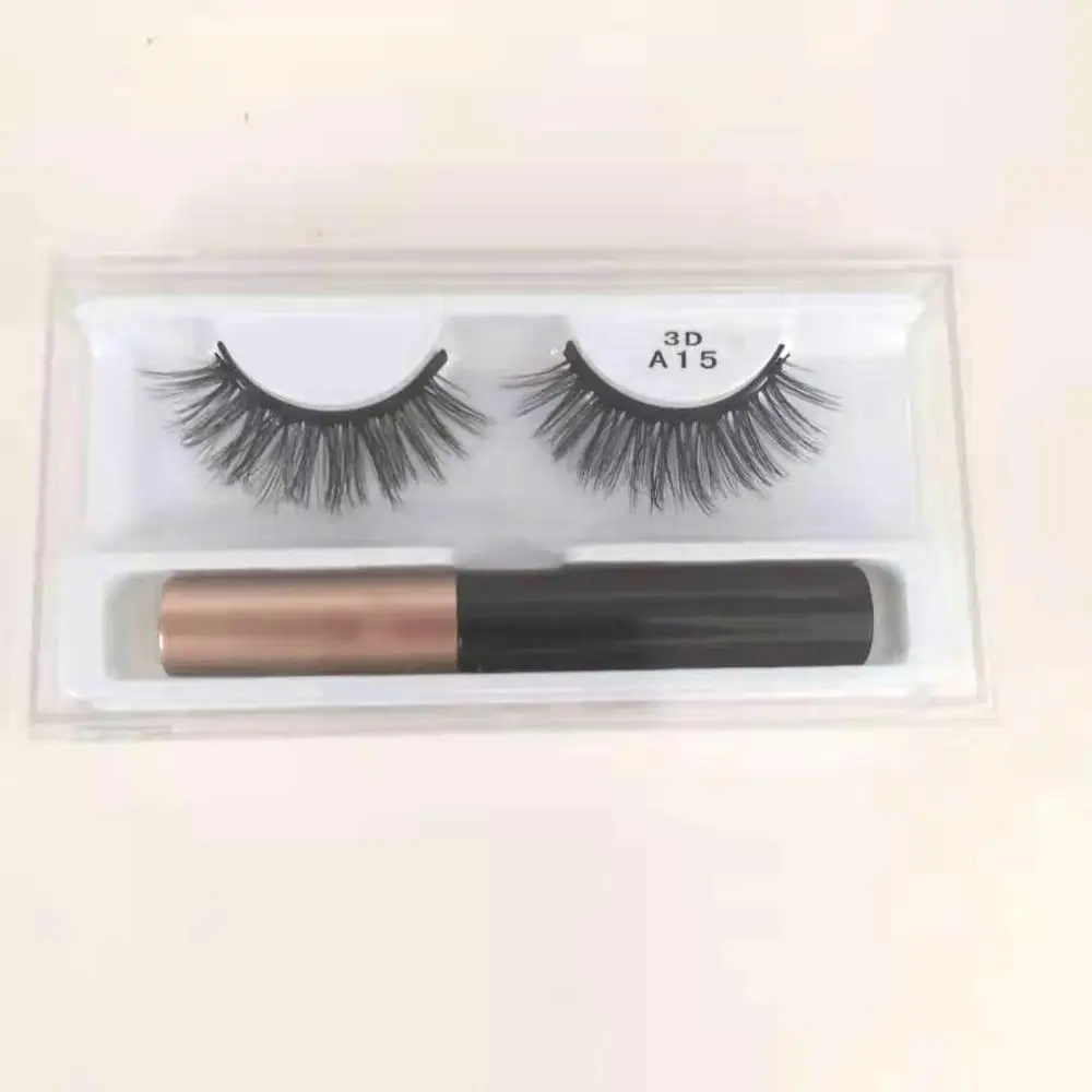 

New Product Magnetic Eyeliner Eyelashes Wholesale Makeup, Natural black