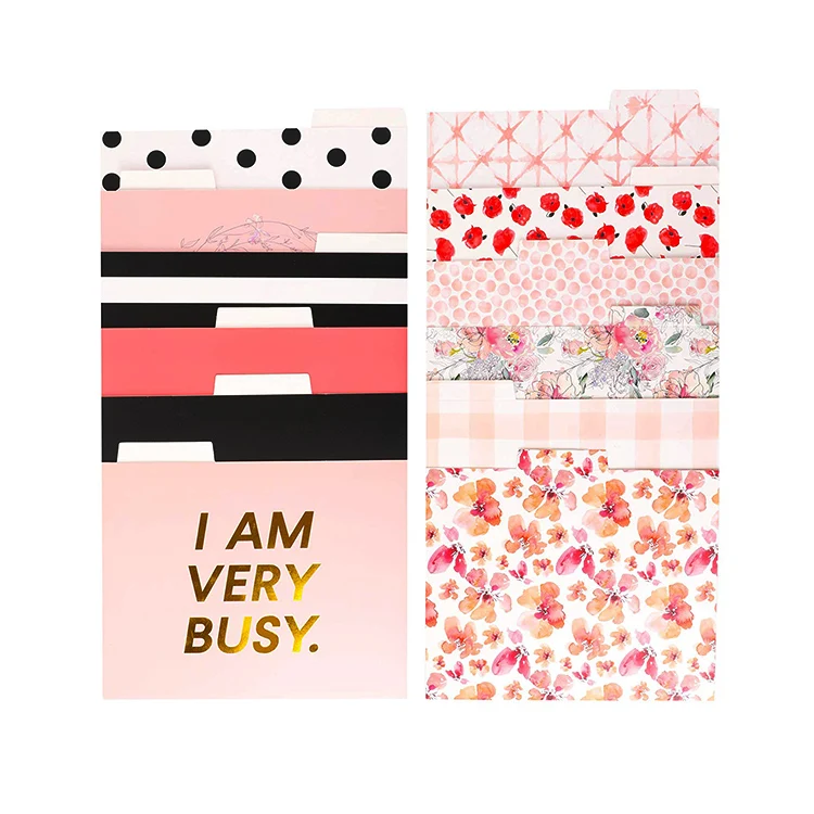 
Custom Large Decorative Paper Commercial Hanging Organizer Suspension File Folders 