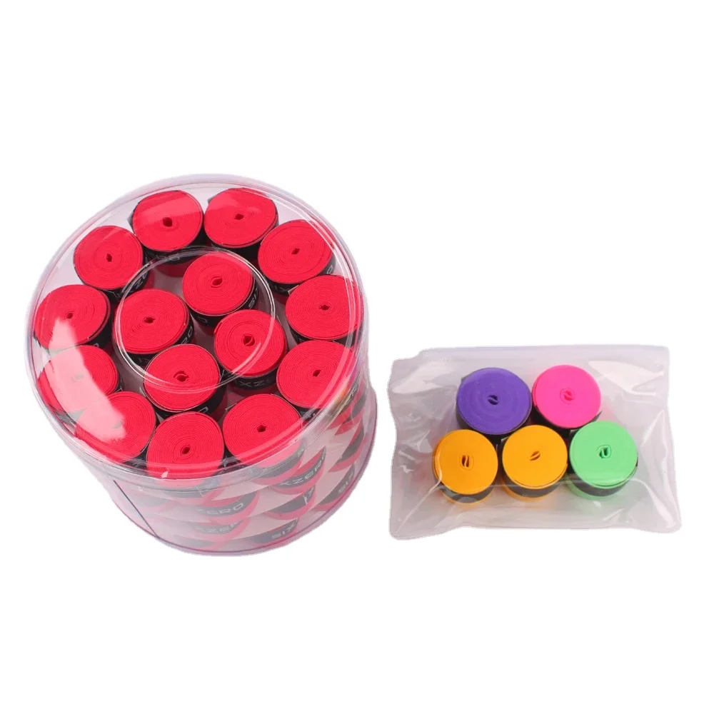 OEM Anti-Slip Sweat Absorbent PU Overgrip Tape Enhanced Performance Racket Grip for Tennis and Badminton Players