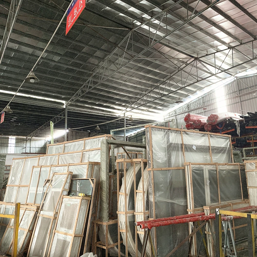 De China,Venta Al Por Mayor,Patio De Vidrio De Entrada De Acero Puerta