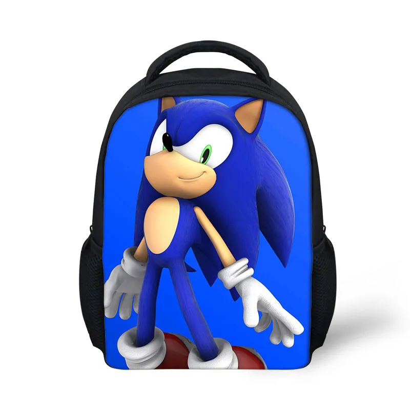 

Sonic The Hedgehog New Bookbags Backpack Toddler Kindergarten Kids Small Book Bagpack School Bag