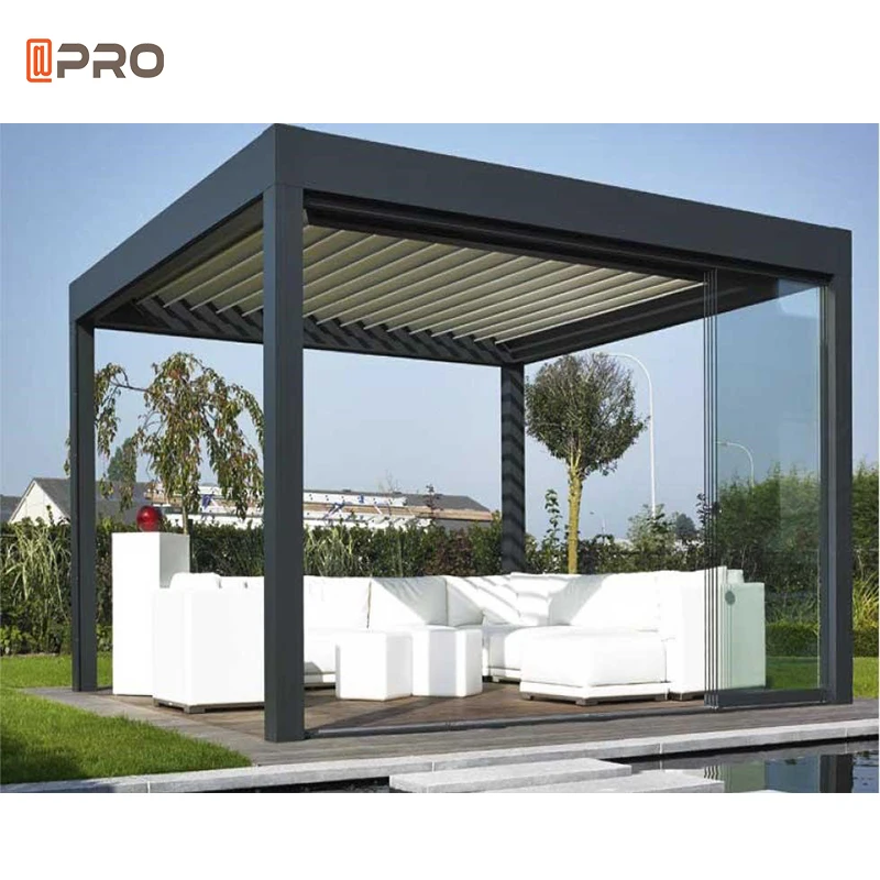 

Guangzhou APRO Mirador Two Post 3X3 Chinese Gazebo Outdoor Pergola, Customized colors