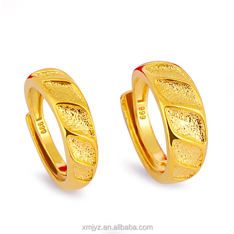 

Vietnam Sand Gold Gold Ring Men'S And Women'S Models Gold-Plated 24K Couple Ring Matte Ring Spot Wholesale