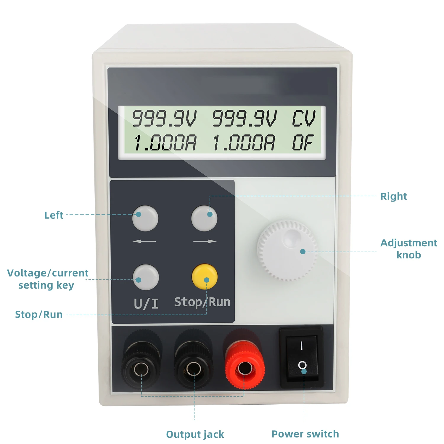 

HSPY-1500-0.2 1500V 0.2A High Voltage Programmable DC Regulated Power Supply Digital Display Variable Lab Test Power Source