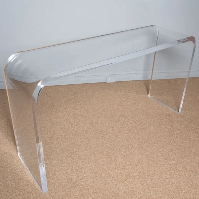 
Modern Style Transparent Acrylic Console Table For Home Decoration 