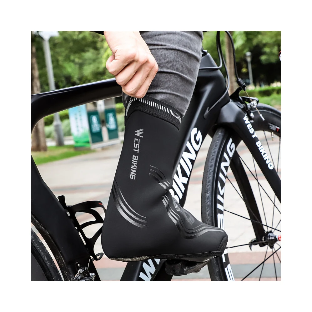 

Amazon Wear Resistance Unisex Road Mountain Cycling Bicycle Shoes Cover with Night Safety Reflective Strip