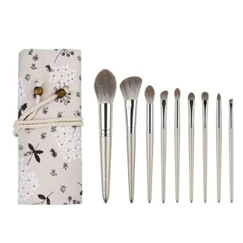 

HXT-048 New fashion super soft animal hair makeup beauty tools customization brush for daily makeup