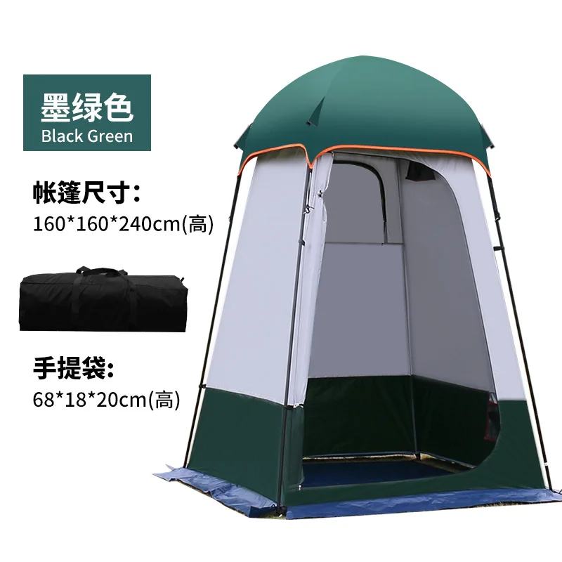 Waterproof Outdoor Family Camping Tent Poles Flexible Tent Double Layer Outdoor Camping Tent White Camping Tent