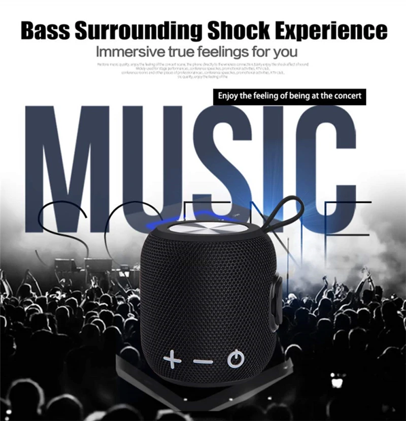 2019 Best Product Bluetooth Speaker Home Theatre System Speaker Wireless Portable Music Bluetooth Speaker Waterproof IPX7 - ANKUX.COM