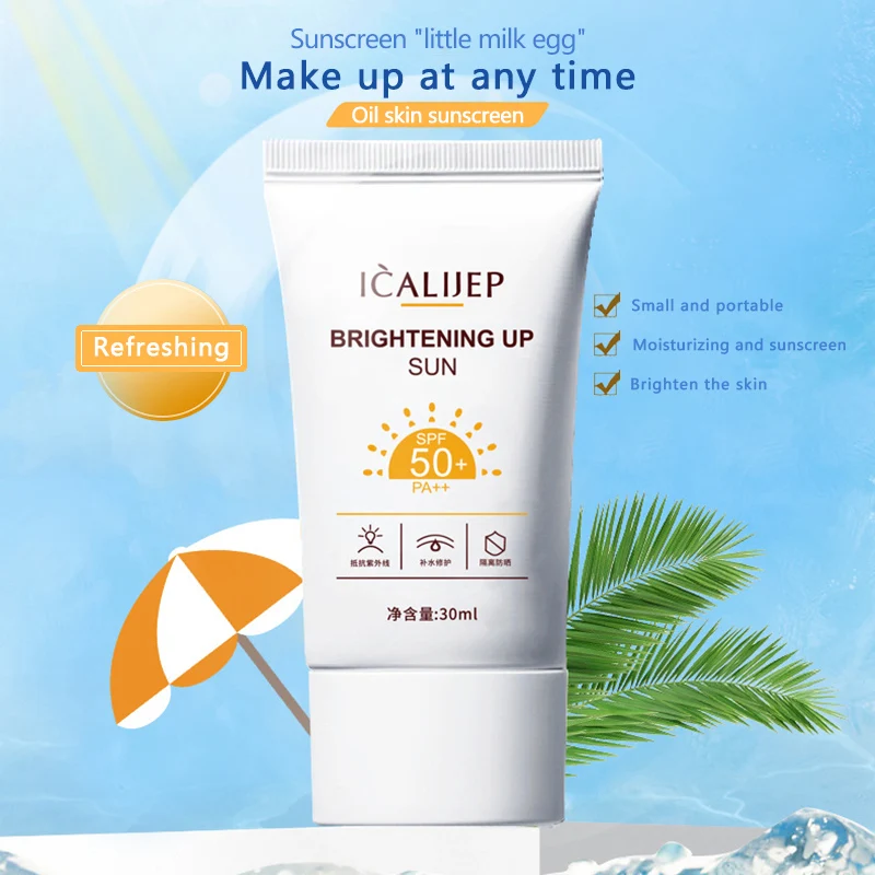 

Saniye oem mineral sunscreen cream korea protect burn skin sun block cream spf 50 organic private label sunblock cream for face