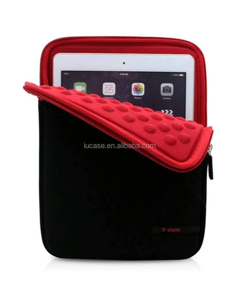 Shock Resistant Padded Protective Neoprene Laptop Sleeve With Handle