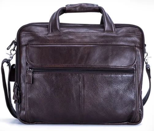 

Fashion design multi-functional cow leather hand bag men casual designer hand bag, As show