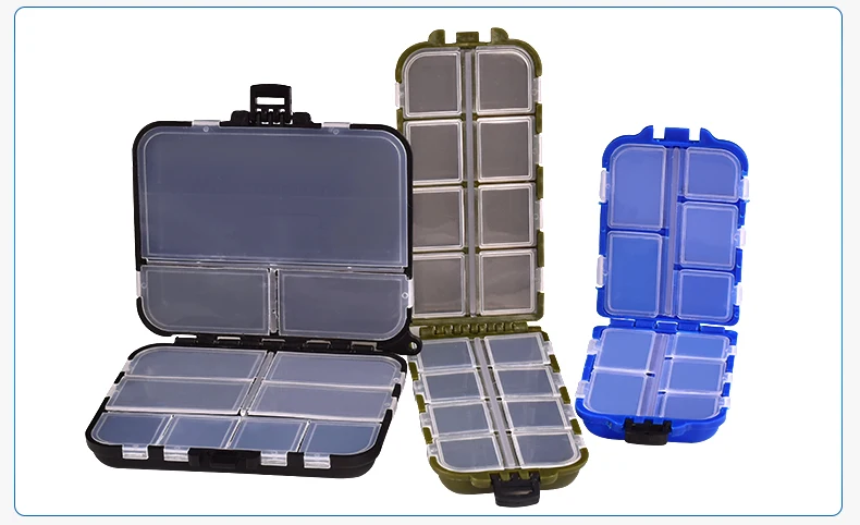 mini plastic tackle boxes