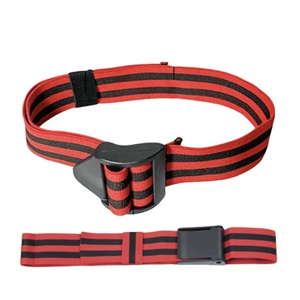 

Blood Blocking Training Weight Lifting Exercises BFR Bands Arm Leg Muscle Growth Training blood flow restriction bands, Black/red/blue