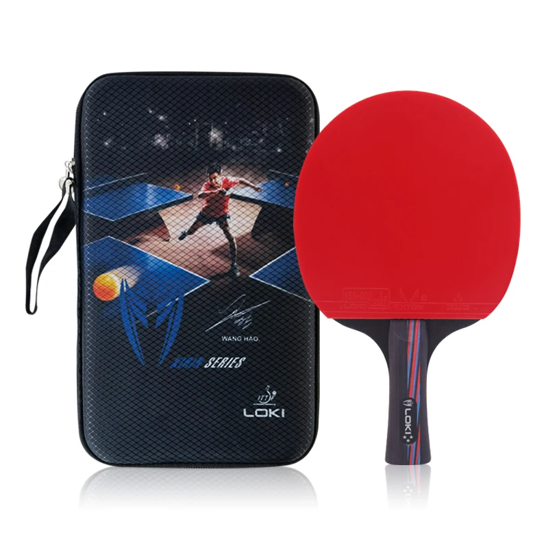 

LOKI X3 High Performance Basswood Single Ping Pong Racket and Free Racket case