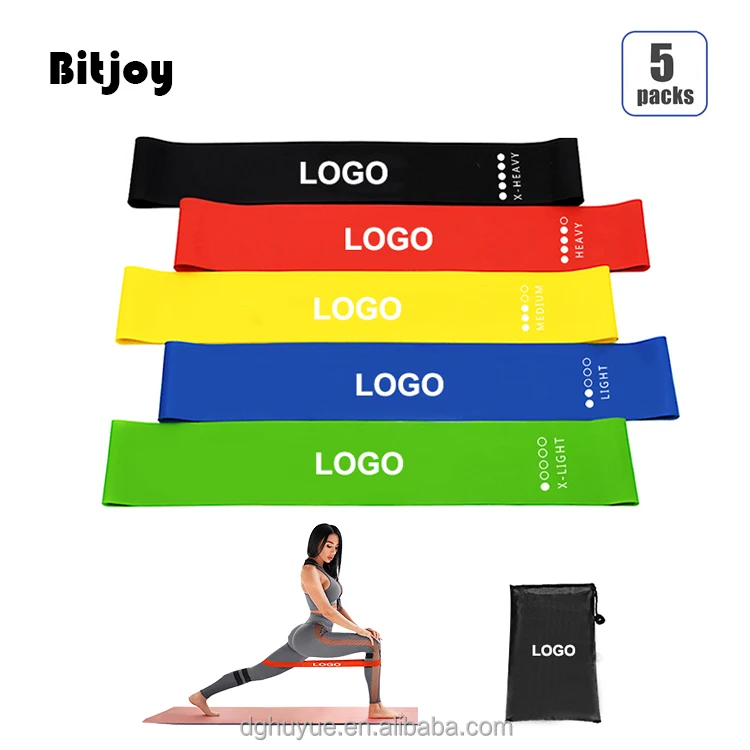

Bitjoy Best Selling Booty Leg Hip Loop Resistance Band Yoga Exercise Gym Fitness Workout Bands, Mixed