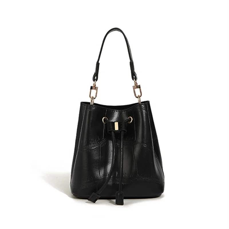 

Best Designer Crossbody Women Fashion Shoulder Bag Custom Logo Leather Bucket Bag