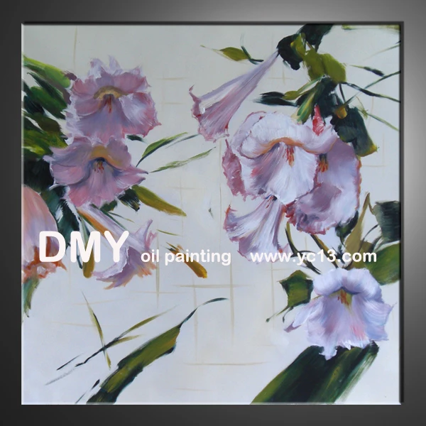 

excellent modern hand panted decoration canvas flower oil painting cx-30