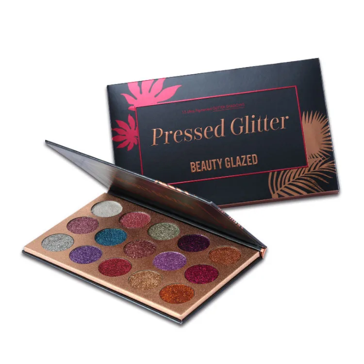 

Hot selling glitter 15 colors eyeshadow high quality waterproof eyeshadow palette