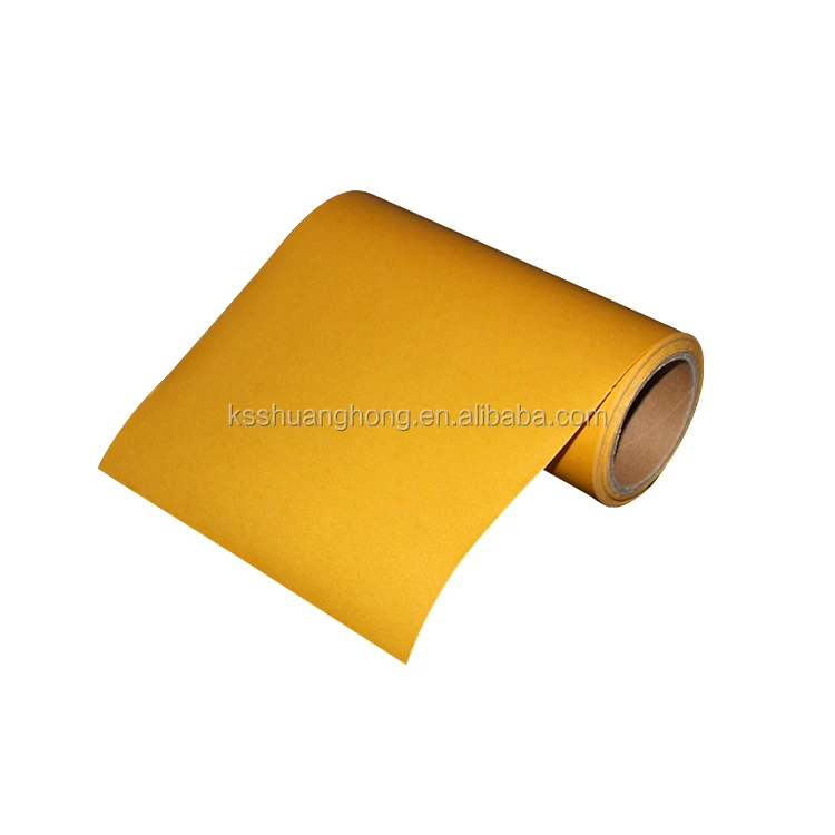 Havana Yellow Color Glassine Paper One Side Silicone Coated Release