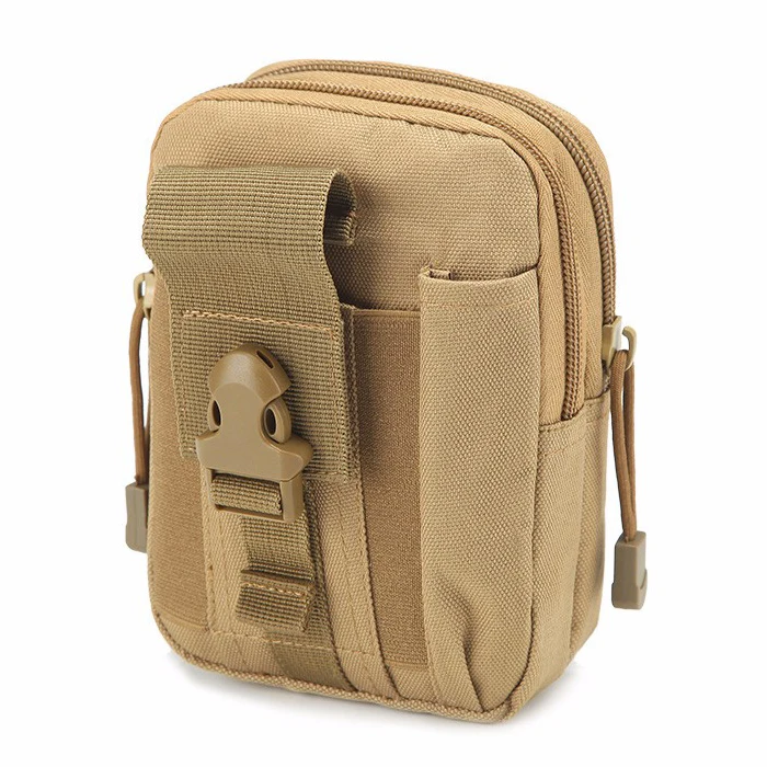 

Outdoor MOLLE Oxford Nylon Tactical Bag Men 5.5/6 Inch Waterproof Phone Bag Multi-functional Tactical Bag