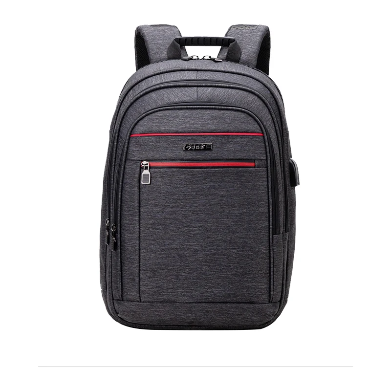 

New backpack 3 layer outdoor large capacity student bag men's casual backpack simple fashion popularity good bags