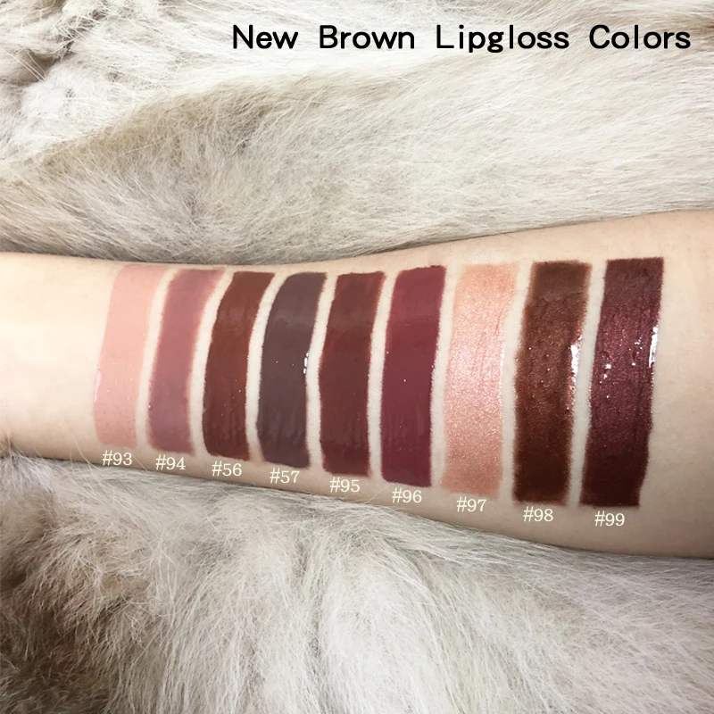 

popular nude color lip gloss new colors private label vegan lip gloss cosmetics vendor, 58colors