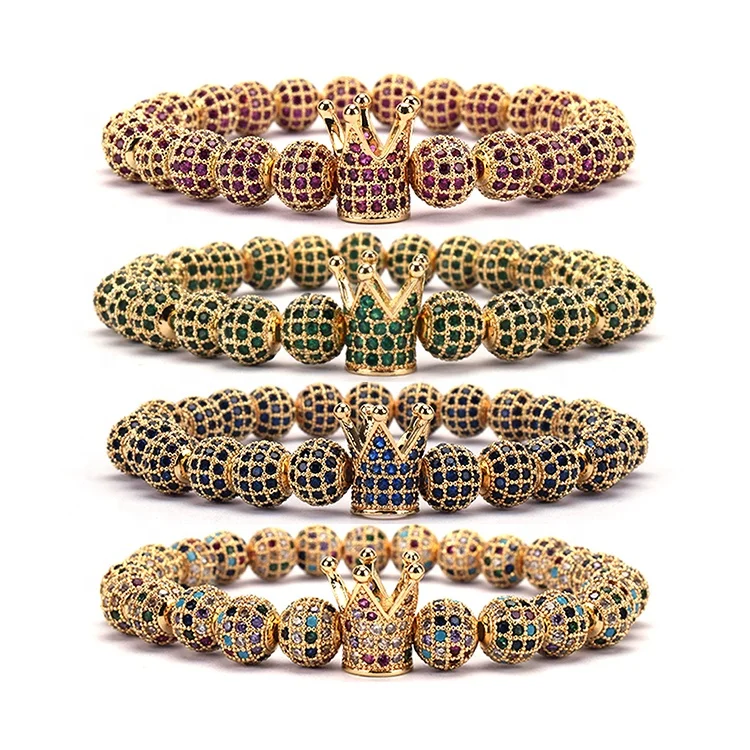 

Brass/Silver/Zirconia/Gold Jewelry Luxury Popular Hip Hop Micro Pave Cubic Zirconia Hiphop Cuban Link Chain Bling Mens Bracelet