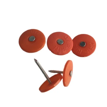 12g 7/8" Plastic Cap Nails With Ring Shank Plastic Cap Roofing Anil ...