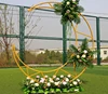 Event Decoration Frame Gold Metal Backdrop For Wedding And Event