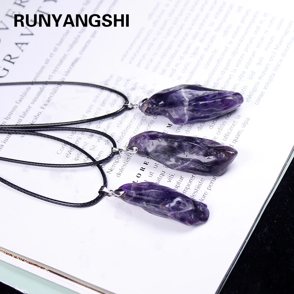 

wholesale natural stones Polished quartz crystal Crafts amethyst pendants crystals healing stones