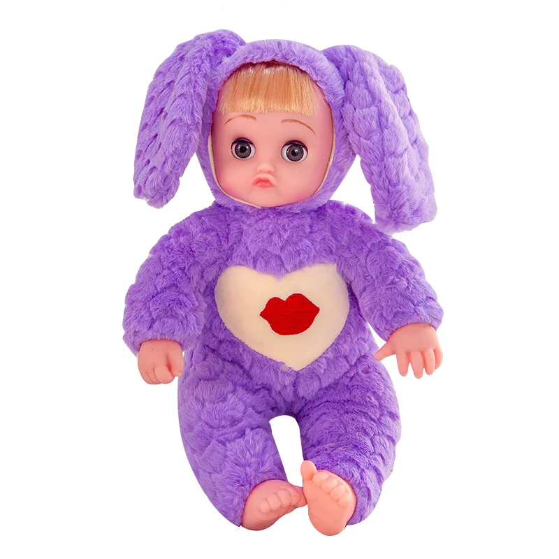 2020 new ears will blink simulation appease doll plush toy girl