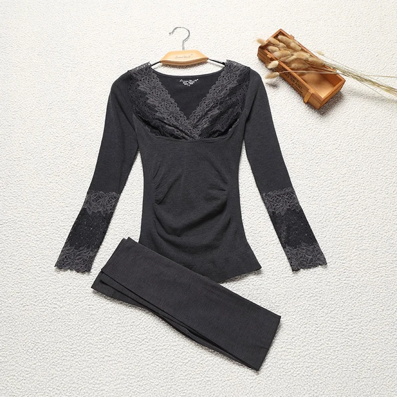 
High quality women comfortable seamless heating long Johns thermal underwear 