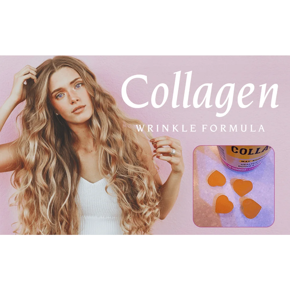Wholesale Oem Hair Vitamins Beauty And Health Collagen Gummy With