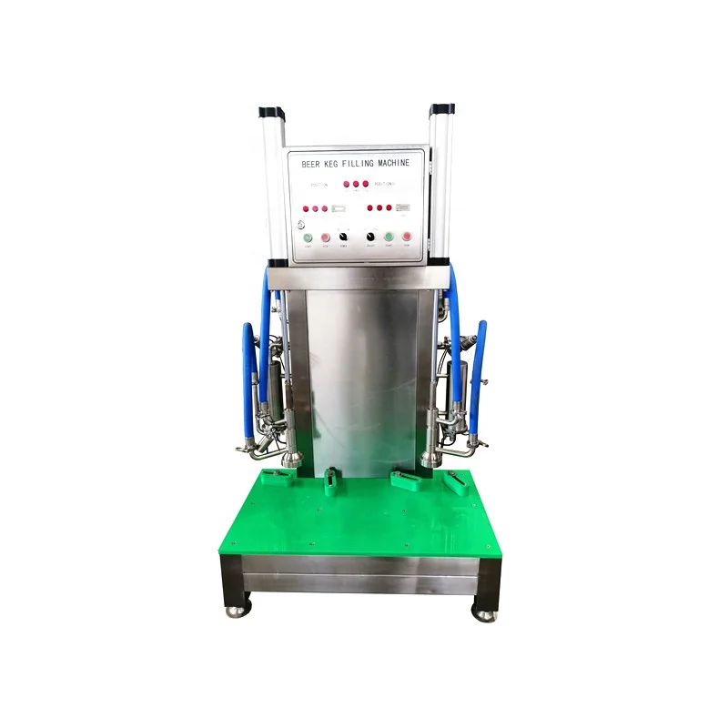 

Double heads keg filler micro brewery equipment beer keg filling machine