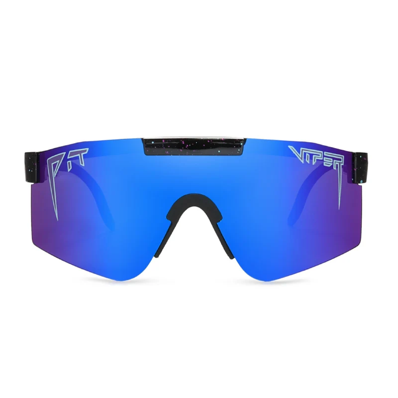

Pit flat Viper top eyewear tr90 frame Blue mirrored lens Windproof Sport Polarized Sunglasses for men/women PV01-c5, Oem