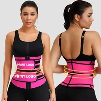 

Slimming Waist Trainer for Women Neoprene Sauna Suit HOT Shirt Weight Loss Modeling Belt Strap with Pocket Body Shapers