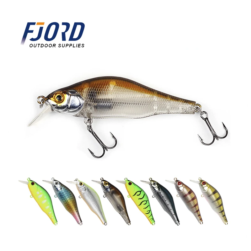 

FJORD hard plastic 70mm 9g 3d eyes fishing lures minnow wobbler magnet weight transfer fishing bait for bass