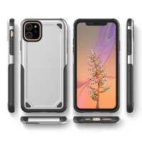 

Hot selling Protective Anti-fall Phonecase Cover TPU PC 2 in 1 Mobile Armor Phone Case For iphone 11 Samsung