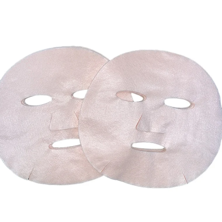 

Japan non-woven fabric camellia fiber moisturize beauty pt cell facial mask sheey, Pink