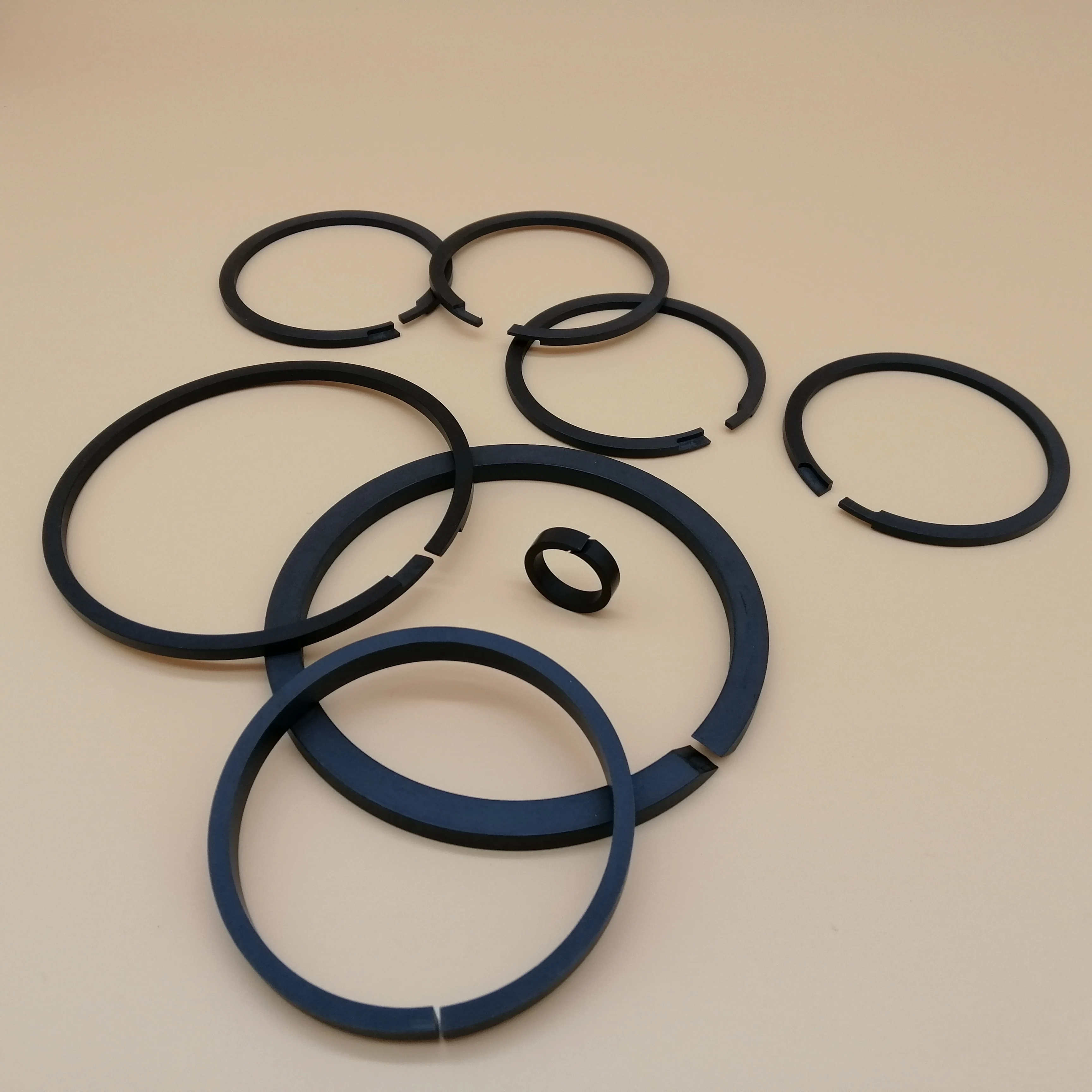 Ptfe Carbon Piston Rings Air Compressor Seal Buy Ptfe Carbon,Piston