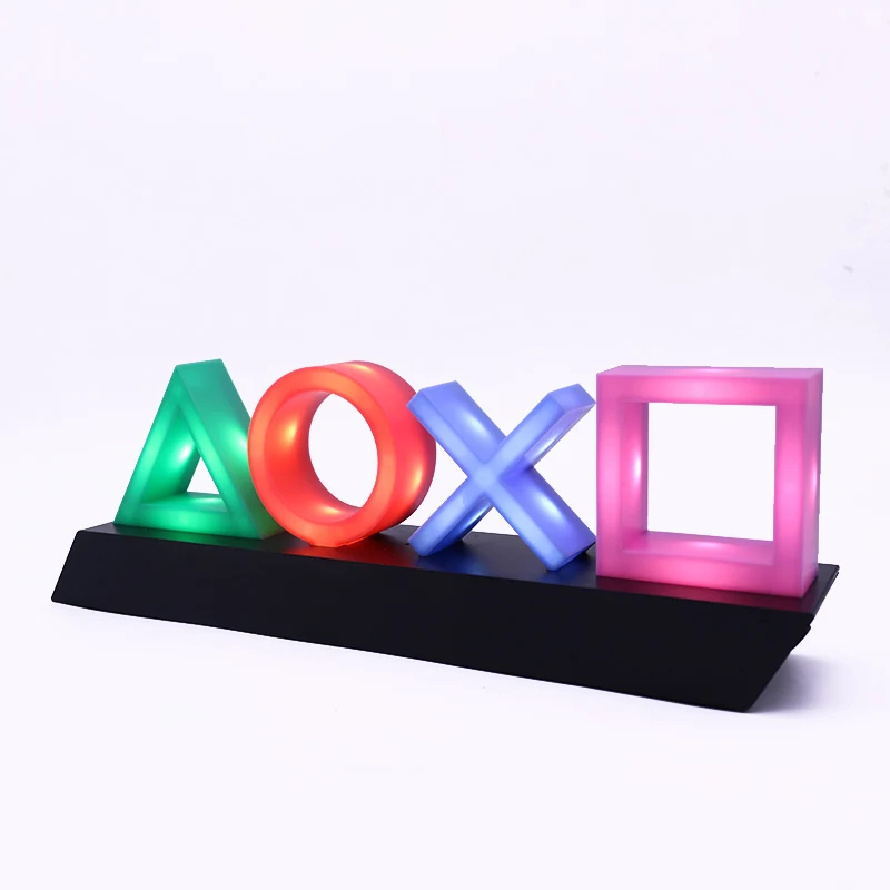 
Best Standard LED Light Color Phasing Music Control PS4 Icons Light 