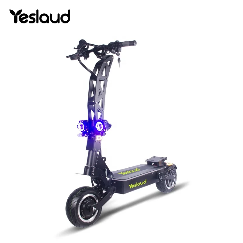 

Yeslaud 7000w 3200w electric scooter 72v folding electric scooter off road electric scooter adults with seat, Black/gray+black/gray/red/blue