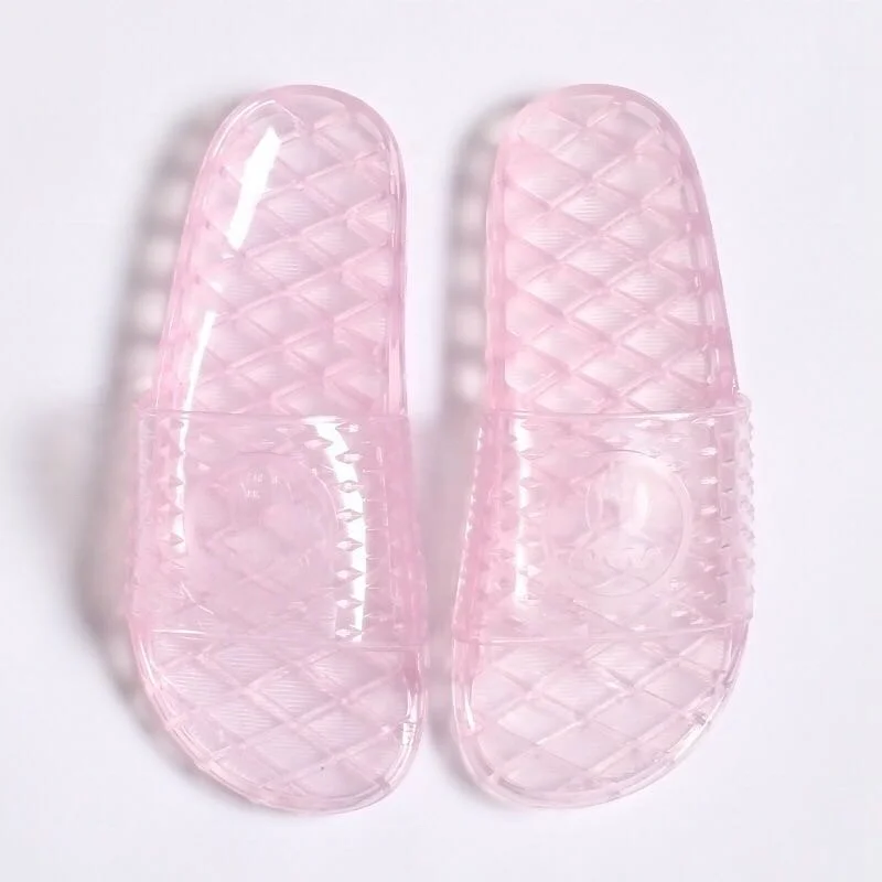 

Guangzhou Women Slide Shoes Women Ladies Jelly Slippers And Sandals For Women Transparent Shoes, Customized