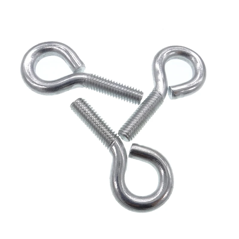 Apprehension 10 Pack Stainless Steel Eye Shape Screws Metal Hook Wood Terminal Ring Eyelet Hooks Self Tapping Screws M6 Screw Apprehension 10 Pack Stainless Steel Eye Shape Screws Metal Hook Wood Terminal Ring Eyelet Hooks Self Tapping Screws M6 Screw