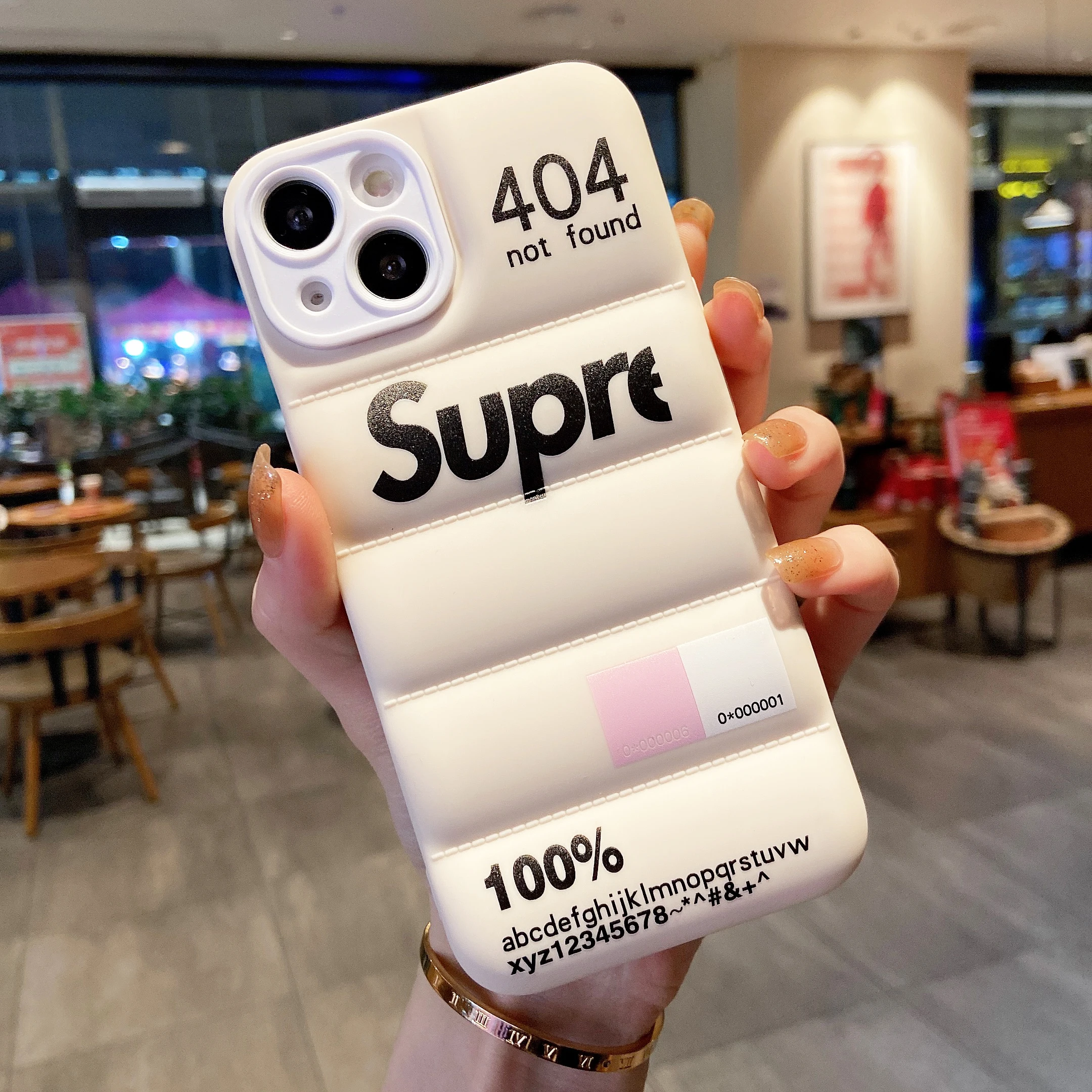 

For iPhone puffer phone case custom 2 in 1 mobile cell soft TPU puffer phone case suitable for for iphone 13 phone case, Multi-color, can be customized
